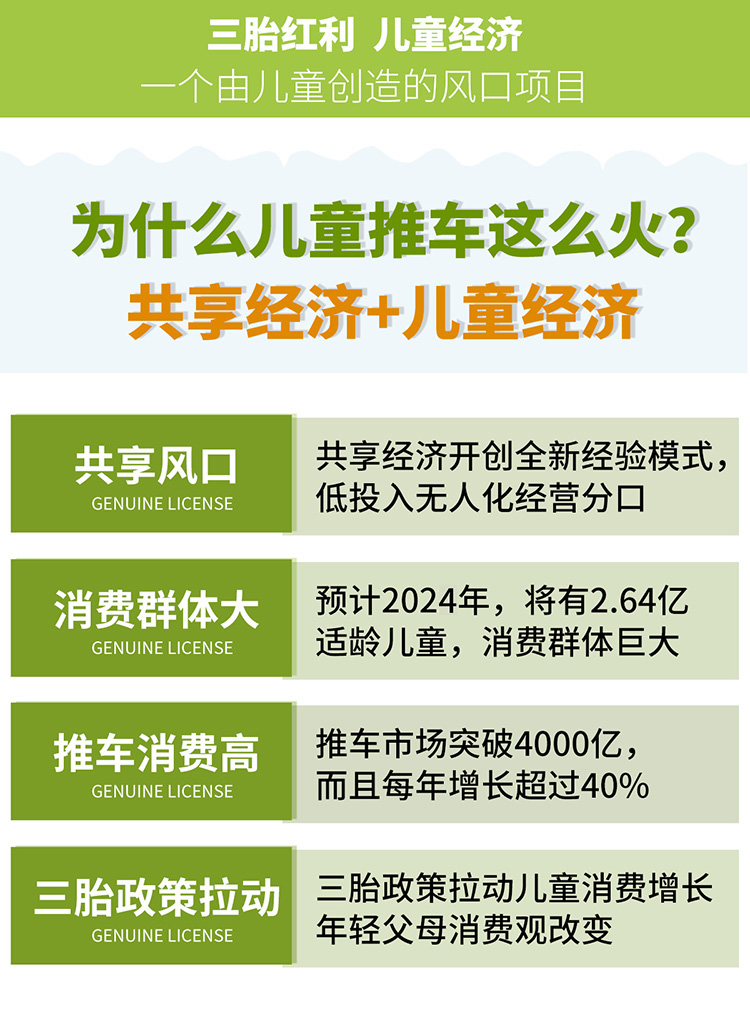 共享儿童推车